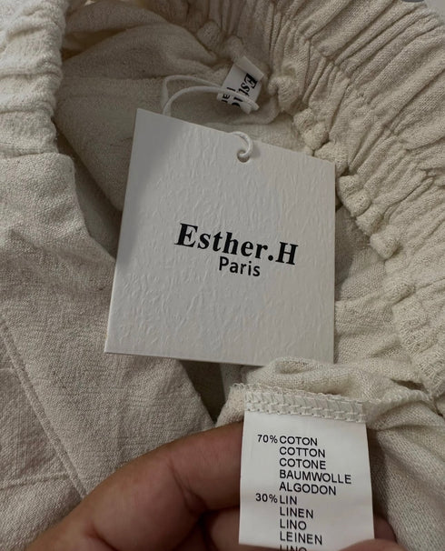 Pantaloni Esther H Paris▫️bumbac și in
