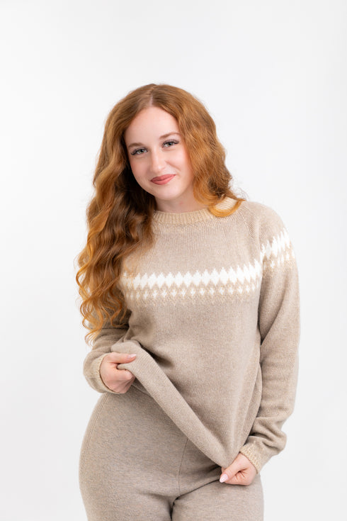 Pulover italienesc-S/M▫️mix lână, cașmir și vâscoză