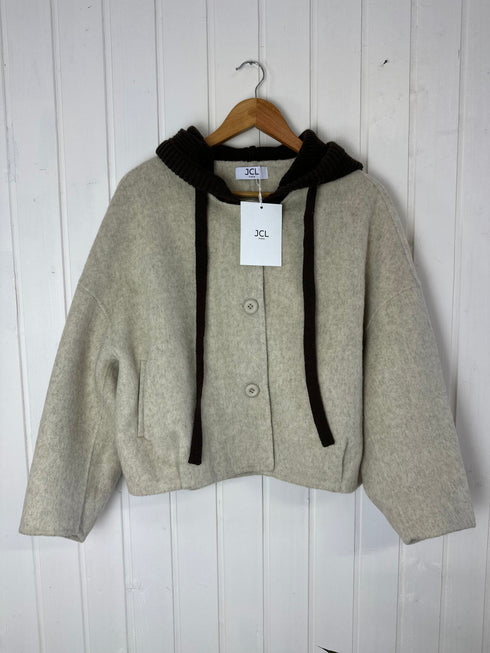 Mantou JCL Paris▫️Mărime universală-80% lână