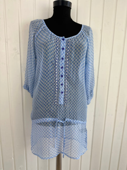 Rochița de plajă Antik Batik-S▫️100% mătase naturală