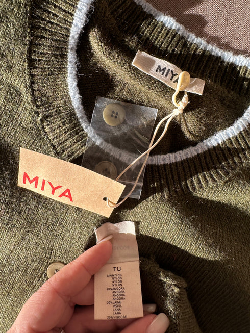 Cardigan Miya-Universal▫️mix de angora, lână și vascoza