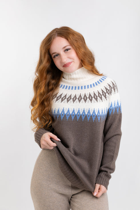 Maleta italienească-S/M▫️mix lână, cașmir și vâscoză