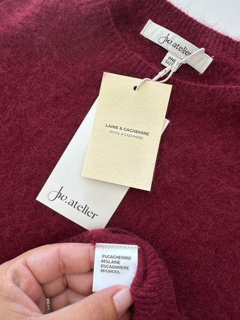 Pulover Atelier Paris▫️lână periată cu cașmir