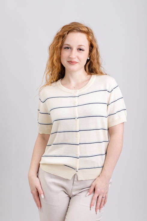 Cardigan JW Atelier Paris-Universal▫️mătase, lână și vâscoză