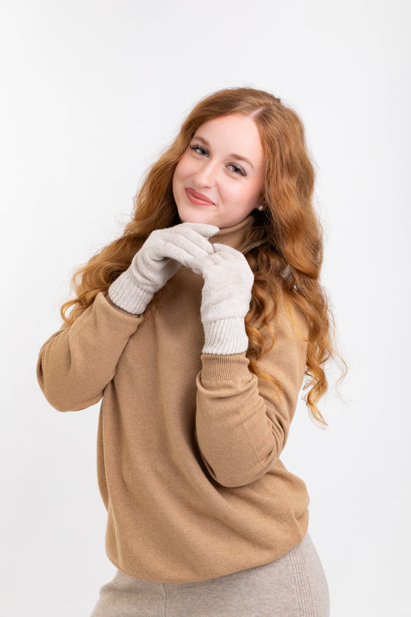 Mănuși Hologramme Paris-universale▫️mix cu cașmir și merinos