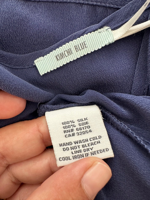 Top Kimchi Blue-S▫️100% mătase naturală
