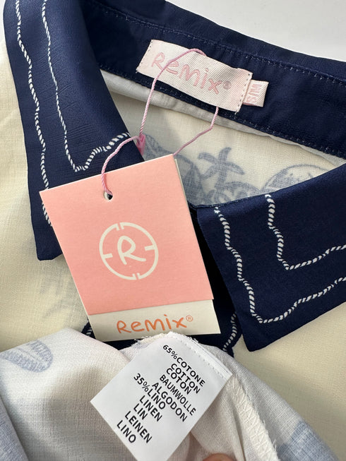Deux pieces Remix Italy-L/XL▫️in cu bumbac