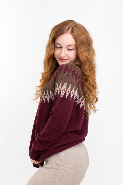 Maleta italienească-S/M▫️mix lână, cașmir și vâscoză