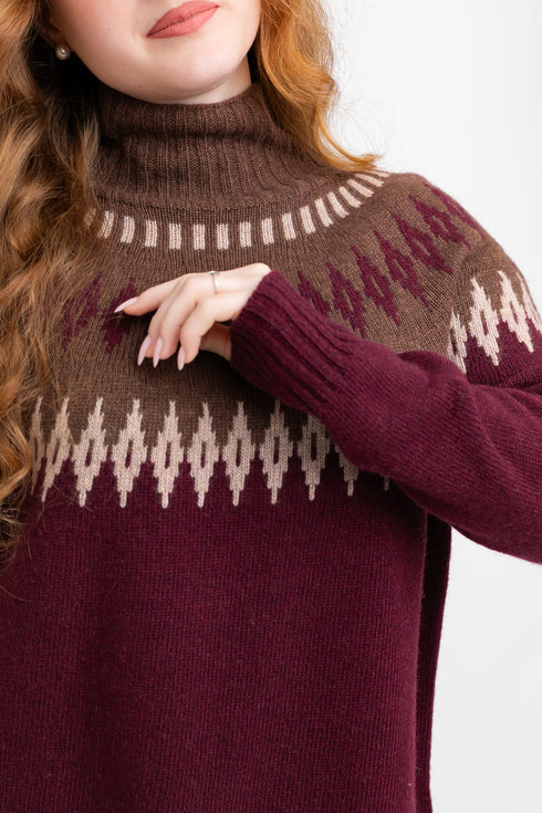 Maleta italienească-S/M▫️mix lână, cașmir și vâscoză