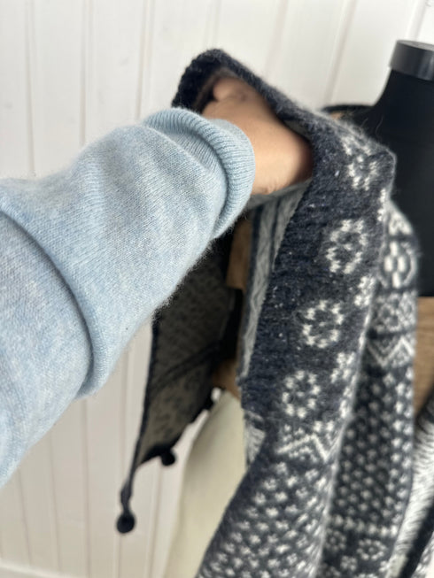 Poncho Max Mara-Universal▫️100% lână