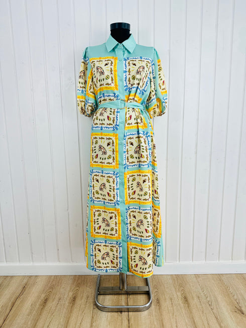 Rochie Remix Italy-L/XL▫️bumbac cu in