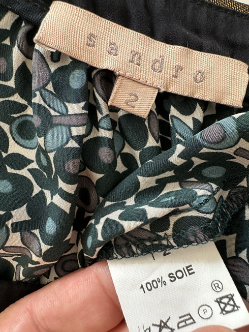 Bluză Sandro Paris-M▫️100% mătase naturală