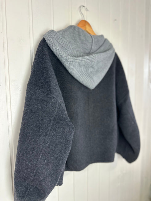 Mantou JCL Paris▫️Marime universală-80% lână