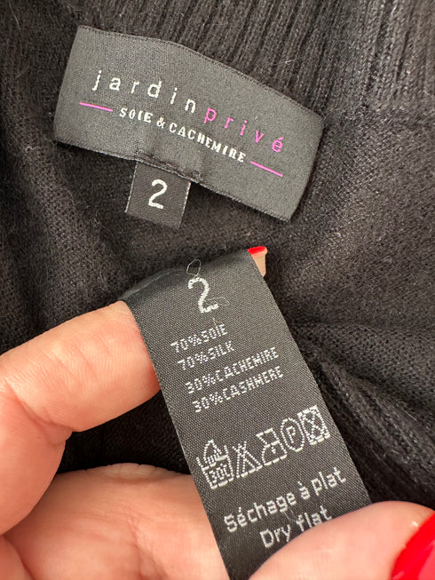 Cardigan Jardin Privé-M▫️mătase și cașmir