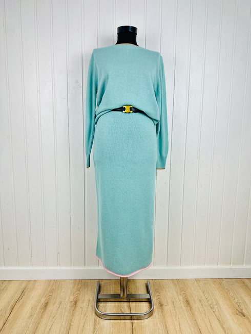 Fustă Arita-Universala▫️mix cu lână, vâscoză și cașmir