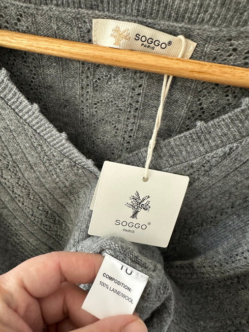 Cardigan SOGGO Paris▫️Mărime universală-100% lână