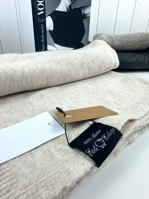 Foulard Étoile Écharpe-XXL▫️100% lână