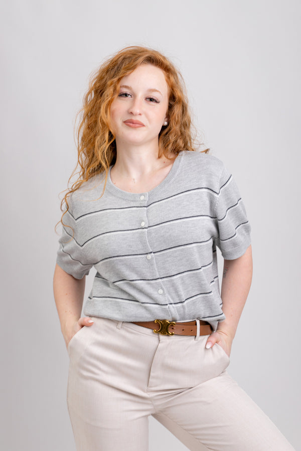 Cardigan JW Atelier Paris-Universal▫️mătase, lână și vâscoză
