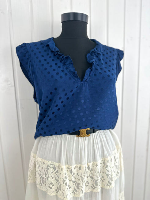 Top Sandro Paris-M▫️100% vâscoză