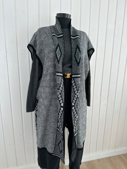 Cardigan Antik Batik-M/L▫️50% alpaka, 50% acryl