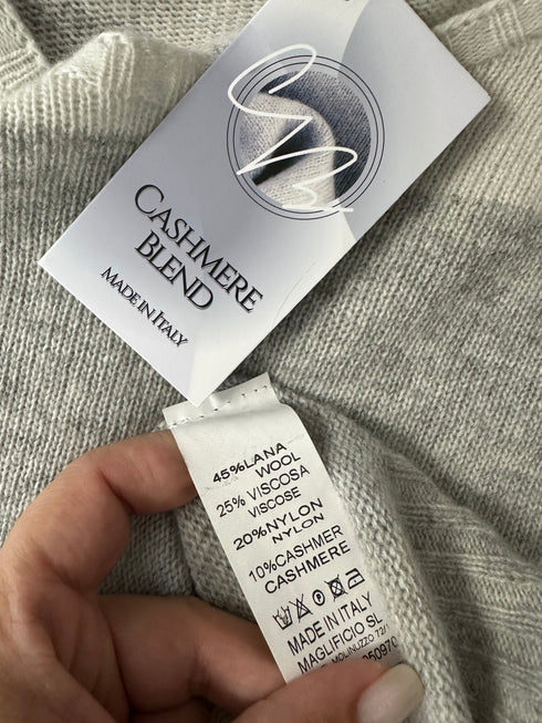 Pulover italienesc-S/M▫️mix lână, cașmir și vâscoză
