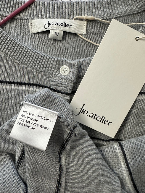 Cardigan JW Atelier Paris-Universal▫️mătase, lână și vâscoză