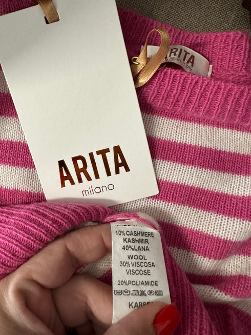 Pulover Arita Italy-S/M▫️mix lână, vâscoză și cașmir