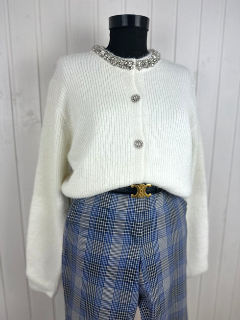 Cardigan Lumine Paris-Universal▫️mix cu alpaka și lână