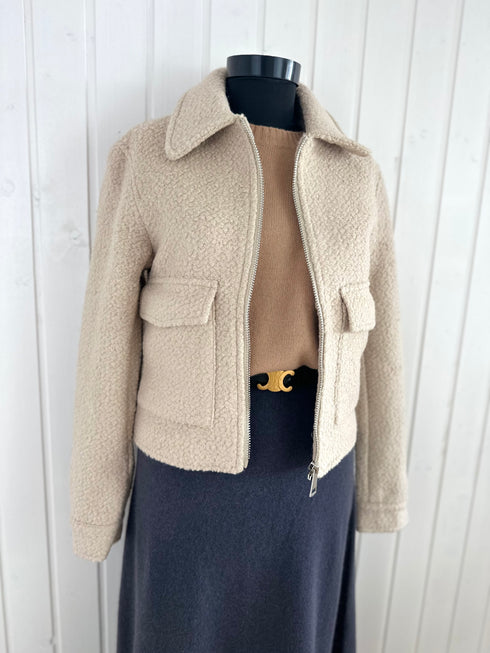 Jacheta Lulumary-S/M/L▫️68% lână bouclée