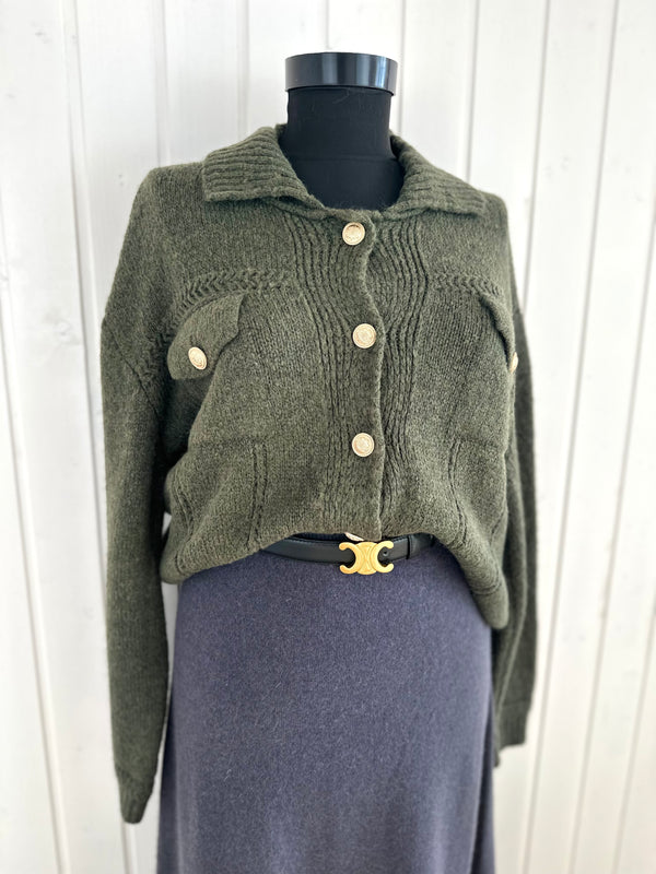 Cardigan Fengo-Universal▫️10% lână, 10% vascoza