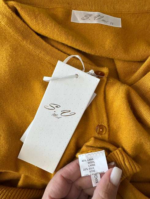 Cardigan SV Mod-S▫️mix de lână, mătase și cașmir