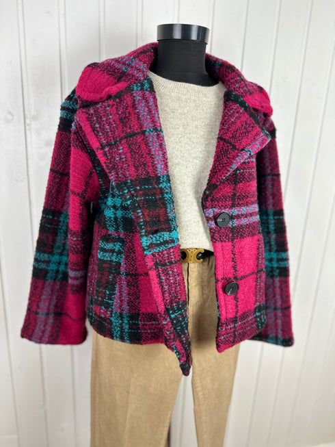 Mantou La Fee Paris-Universal-100% lână bouclée