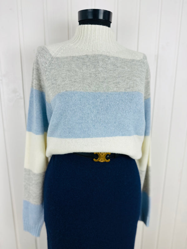 Maletă italienească-S/M▫️mix cașmir, lână și vâscoză