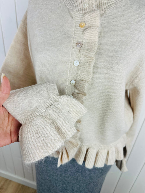 Cardigan Lumine-Universal S/M▫️mix alpaka