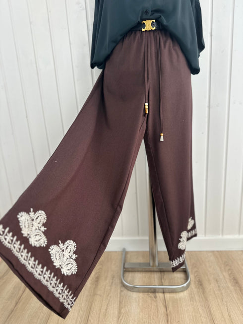 Pantaloni Giovanni Paris-S/M si M/L▫️in, vascoza și bumbac
