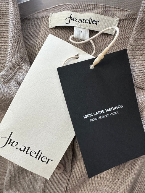 Polo JW Atelier Paris-S și M▫️100% merinos