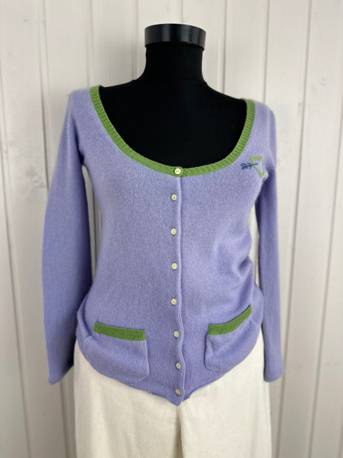 Cardigan American Retro-S▫️100% cașmir