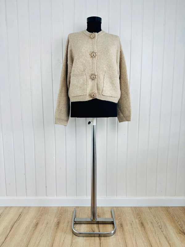 Cardigan Lumine Paris-Universal▫️mix de alpaka și lână