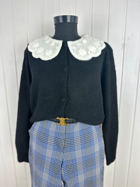 Cardigan Lumine Paris-Universal▫️mix alpaka și lână