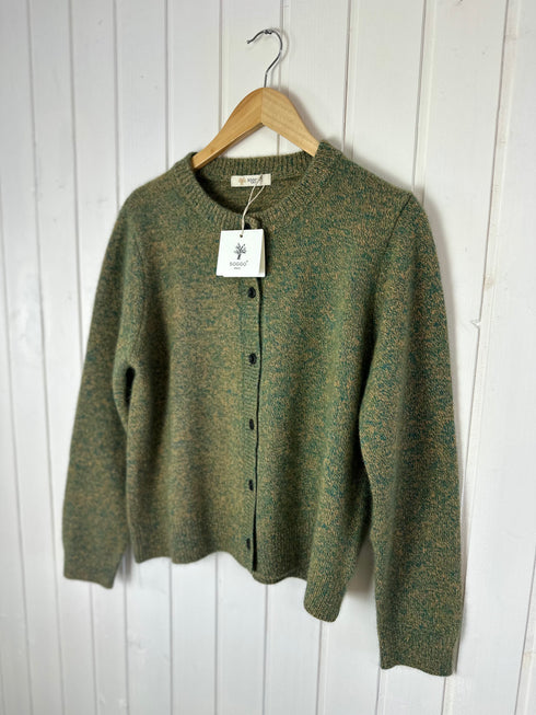 Cardigan SOGGO Paris▫️Mărime universală-blend cu merinos și raton laveur