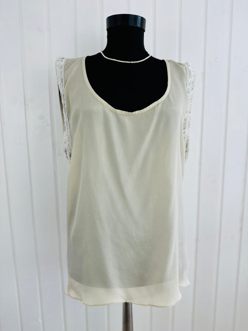 Top La Fée Maraboutée-M/L▫️mix mătase și vascoza