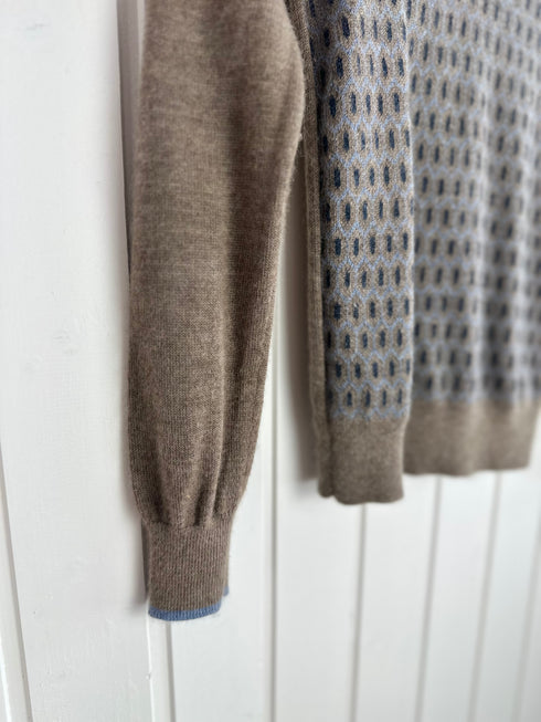 Pulover Bleu comme gris-10 ani