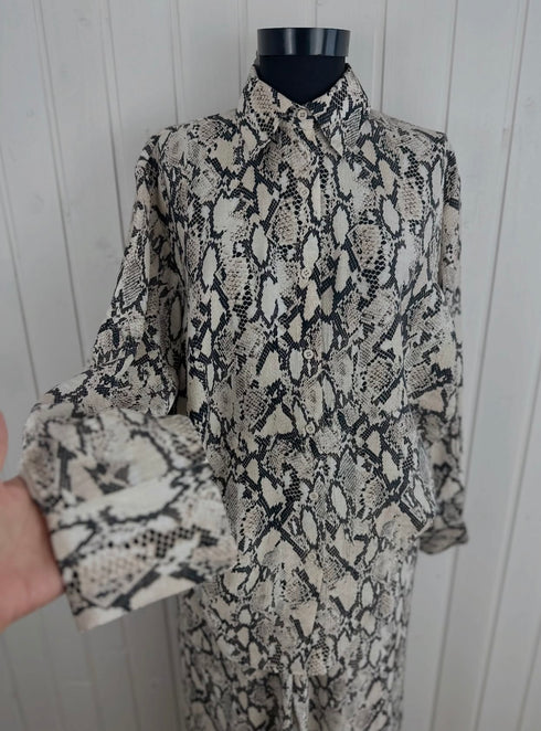 Deux pieces snake print▫️89% vascoza creppe