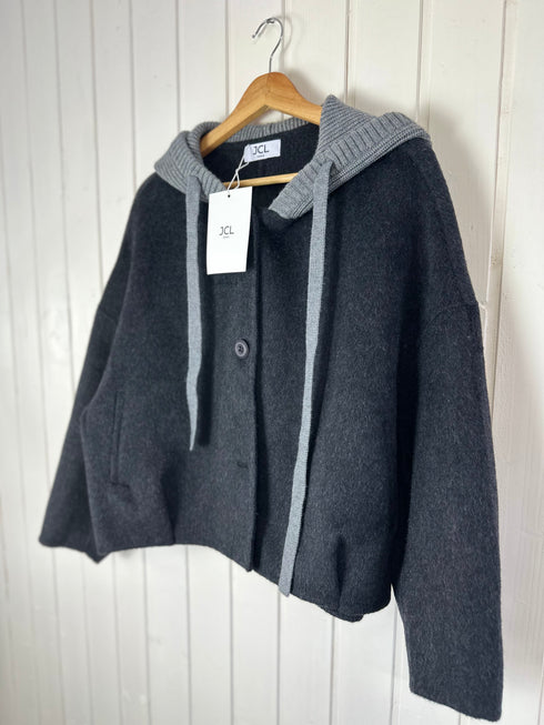 Mantou JCL Paris▫️Marime universală-80% lână