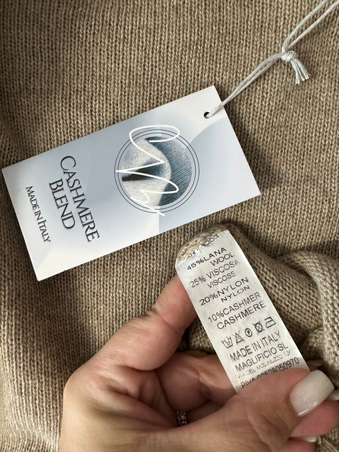 Pulover italienesc-Universal▫️mix lână, cașmir și vâscoză