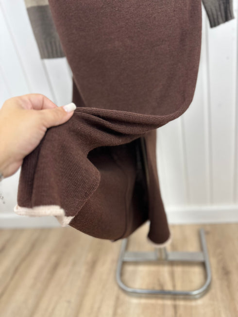 Fustă Arita-Universală▫️mix lână, cașmir și vâscoză