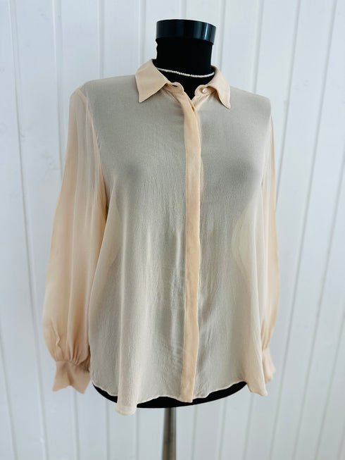 Cămașă Max Mara-M▫️100% mătase naturală