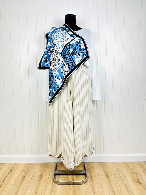 Eșarfă Hugo Boss-matase