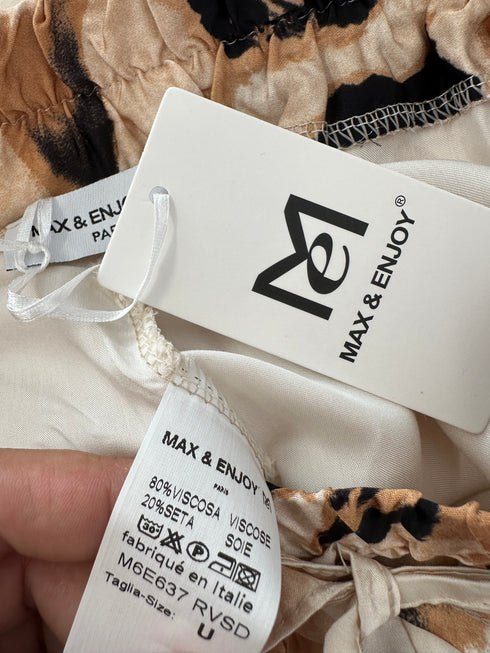 Pantaloni Max&Enjoy Paris-Universali▫️vascoza cu mătase naturală