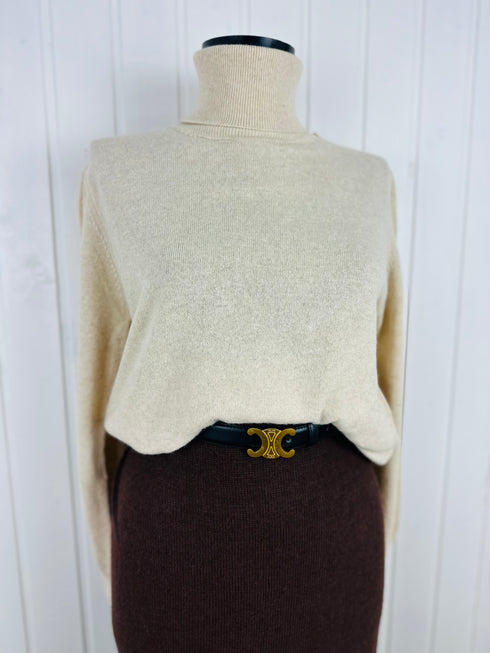 Maletă Arita-S/M▫️mix cașmir, lână și vâscoză